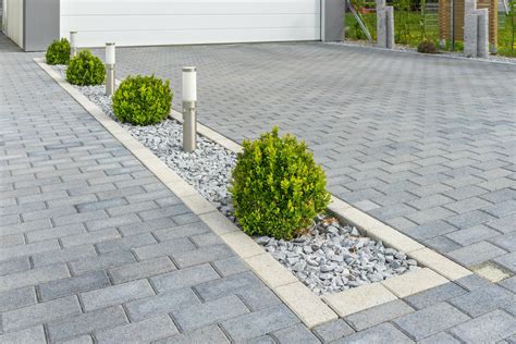 garageneinfahrt pflastern ideen